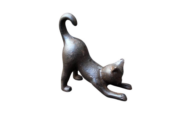 Dekofigur Katze Gusseisen