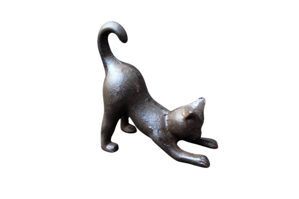 Dekofigur Katze Gusseisen