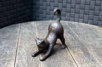Dekofigur Katze Gusseisen