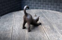 Dekofigur Katze Gusseisen
