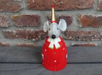 Zaunhocker Weihnachts Maus