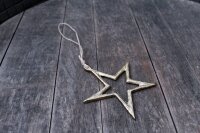 Weihnachtsschmuck Stern gold