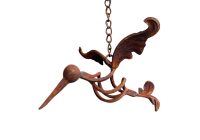 Gartenfigur Vogel Hängedeko Rost