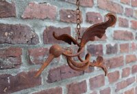 Gartenfigur Vogel Hängedeko Rost