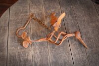 Gartenfigur Vogel Hängedeko Rost