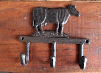 Wandhaken Hakenleiste Kuh