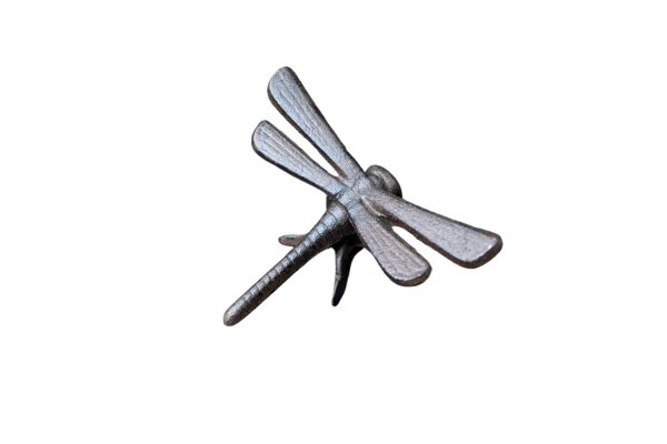Dekofigur Libelle Gusseisen