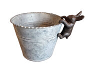 Dekofigur Hase hängend Gusseisen