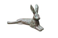 Dekofigur Hase liegend Antikstil