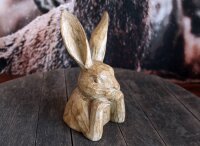 Büste Hase Dekofigur Natur