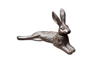 Dekofigur Hase liegend Gusseisen