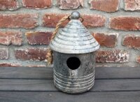 Zink Vogelhaus rund II