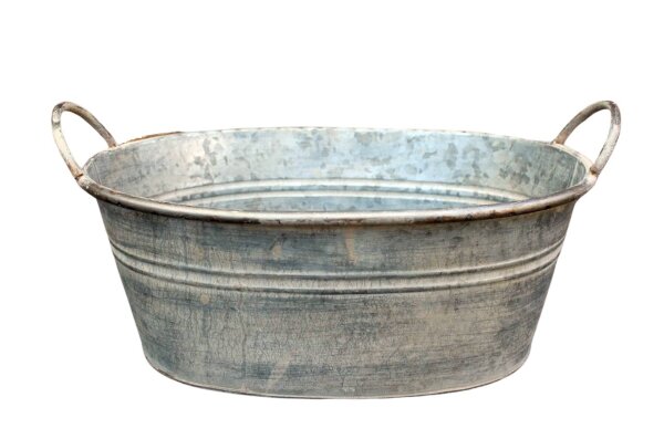 Pflanzkübel oval mit Griffen