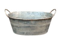 Pflanzkübel oval mit Griffen