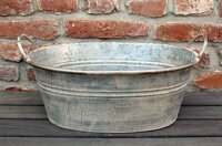 Pflanzkübel oval mit Griffen